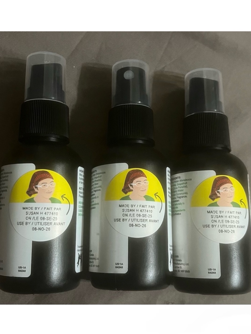 LUSH New Tea Tree Water (All 3) Made Canada Exp 8/26 - Picture 2 of 2